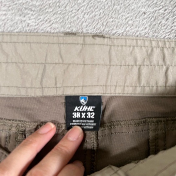 KÜHL Pants Men's Silencr Size 38x30 Brown‎ Performance Ripstop Hiking Casual - Picture 2 of 12